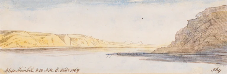 Abou Simbel; 8:10 uur ’s ochtends, 8 februari 1867 (369)