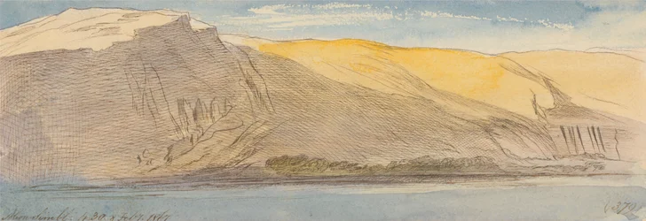 Abu Simbel, 16:30, 8 februari 1867 (379)