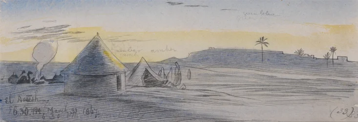 El Areesh, 18:30 uur, 31 maart 1867 (33)