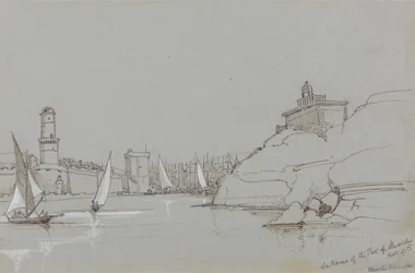 Ingang van de Haven van Marseille