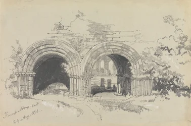 Furness Abbey Oost, 29 augustus 1836