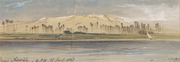 In de buurt van Aswan