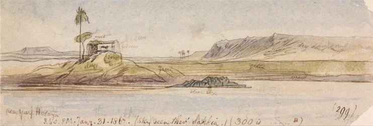 Bij Garf Hossayn, 15:40 uur, 31 januari 1867 (299)