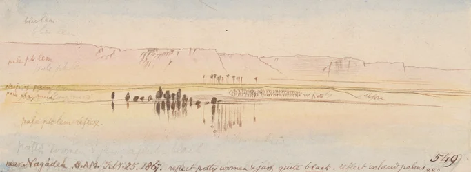 Bij Negadeh; 8:00 uur, 25 feb. 1867 (549)
