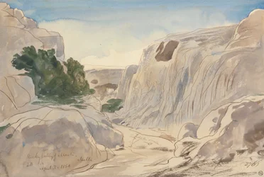 Rotsachtige Vallei van Mosta, Malta, 14:15 uur (3 april 1866)