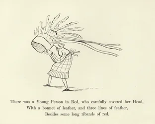 Er was een Jong Persoon in Rood, die zorgvuldig haar Hoofd bedekte