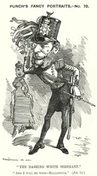 Punch cartoon: William Ballantine, Engelse Serjeant-at-Law