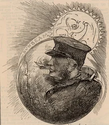 Cartoon van Thomas Brassey