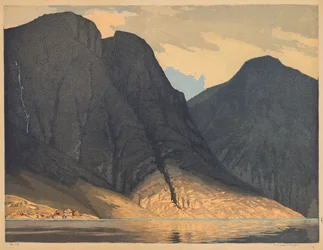 [Bergzicht met Water]