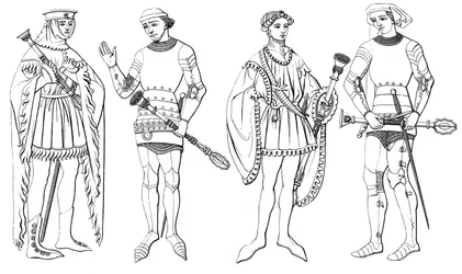 Sergeant at arms, 14e eeuw, 1849