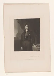 Portret van George Hamilton-Gordon