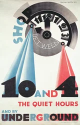 Advertentie voor Londense metro