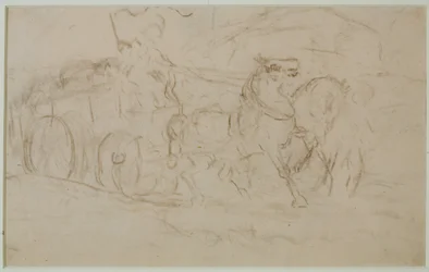 Paard en wagen (#9), ca. 1880s