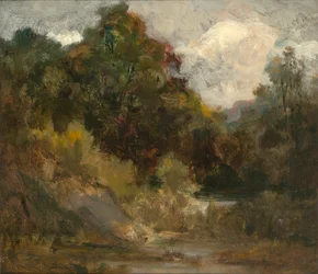 Landschap met bomen, n.d.