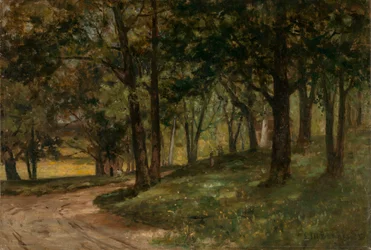 Zonder titel landschap met bomen, n.d.