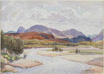 Aan de Spey, c.1935