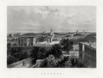 Lucknow, Uttar Pradesh, India, 19e eeuw