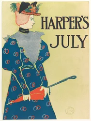 Reclameposter voor Harper