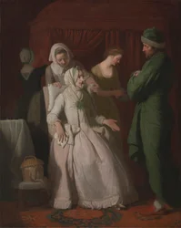 De deugdzamen getroost door sympathie