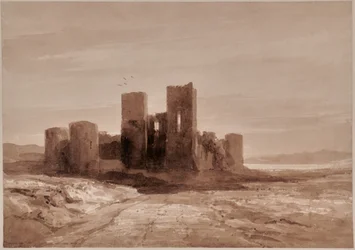 Landschap met kasteel