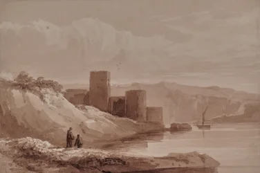 Landschap met rivier