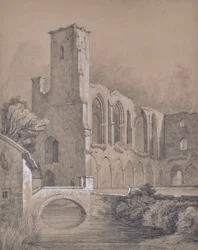 Ruïnes van een kathedraal