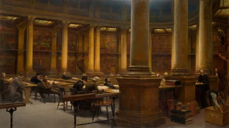 Birmingham Referentiebibliotheek - De Leeszaal, 1881