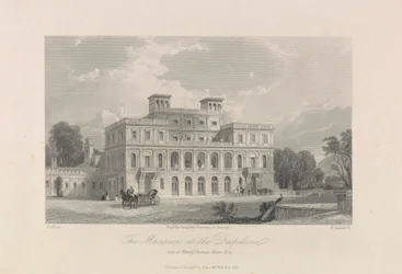 Het Landhuis bij de Deepdene. Zetel van Henry Thomas Hope, Esq.