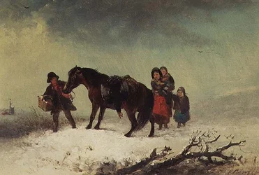 Sneeuwscène