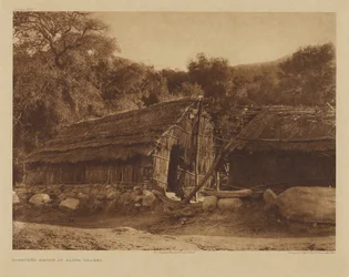 Diegueño-huis in Santa Ysabel