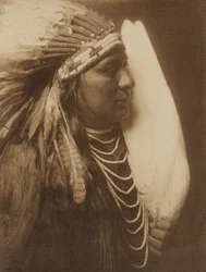 [Drie Veren - Een Nez Perce Inheemse Amerikaan].