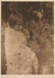 Een Cree-meisje