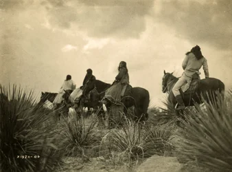 Voor de storm, ca 1906 (z/w foto)