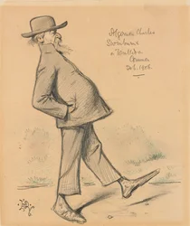 Algernon Charles Swinburne op Wimbledon Common