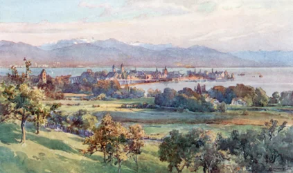 Lindau (kleurenlitho)