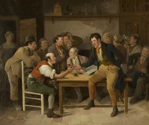 Herbergscène, ca. 1820