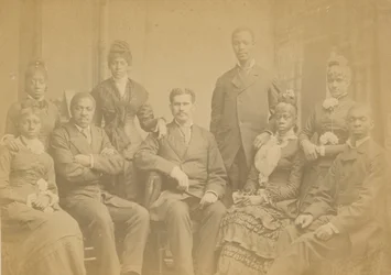 DE ENIGE ORIGINELE University Singers van New Orleans
