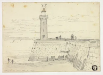 Dieppe, Westelijke Pier