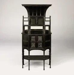 Een gezwart kabinet, c.1873