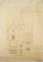 Voorgevel van Castle Ashby, Lodge No.2