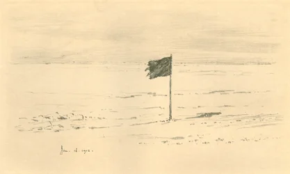 Zwarte Vlag Kamp. - Amundsens Zwarte Vlag Binnen Enkele Mijlen van de Zuidpool, 1912, 1913