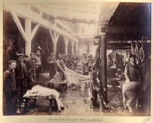 Leadenhall Slachthuis, vanuit het Westen