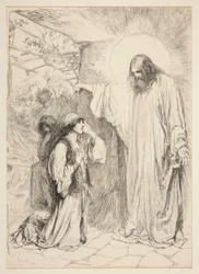 Christus en Maria Magdalena