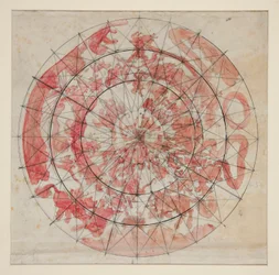 Compositiestudie met sterrenbeelden voor