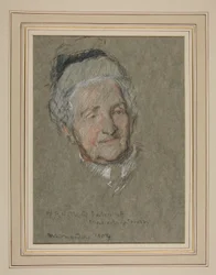 Kroning van Edward VII Portret: Groothertogin Mechlenburg-Strelitz