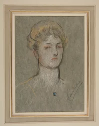 Portret voor de Kroning van Eduard VII: prinses Victoria Eugénie van Battenberg