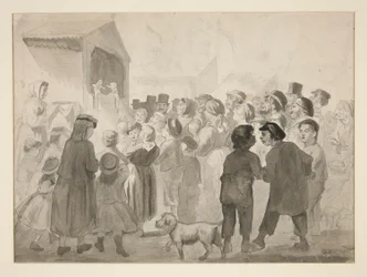 Menigte Scene