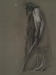 Figurenstudie voor
