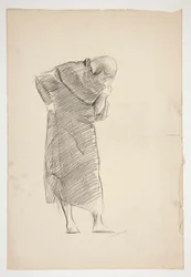 Figurenstudie voor