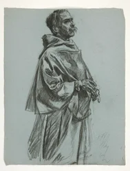 Figurenstudie voor Koning Arthur